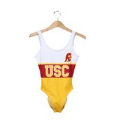 USC Trojans Women's Gold Mini Tommy Head Swimsuit